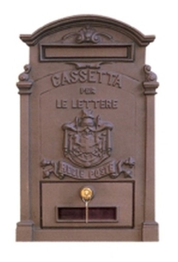 CASSETTE LETTERA POSTALI IN GHISA