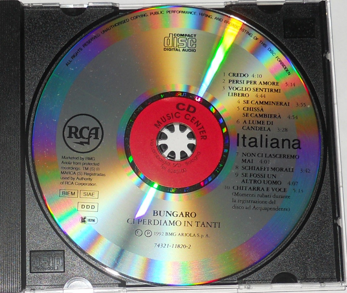 Bungaro - Ci perdiamo in tanti 