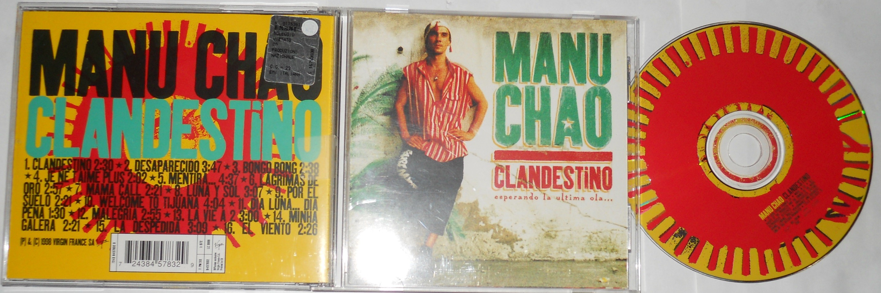 Manu Chao - Clandestino