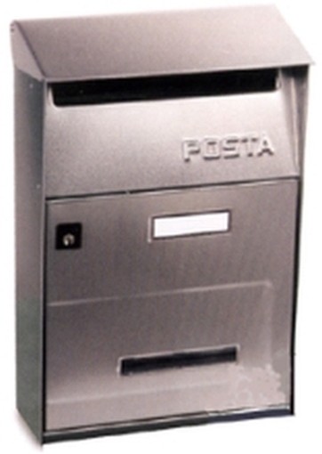 CASSETTE LETTERA POSTALI EFFE T INOX