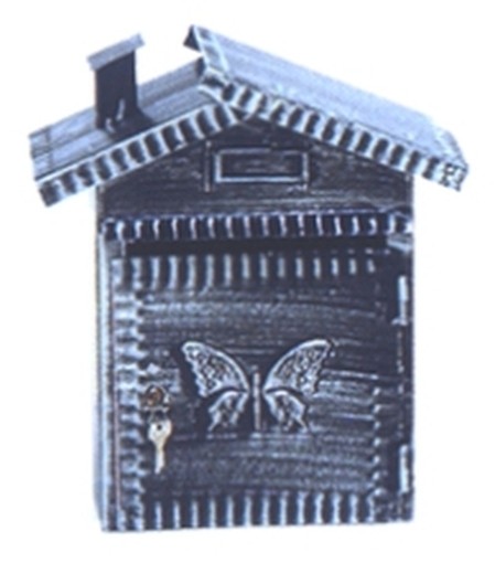 CASSETTE LETTERA POSTALI GIGLIO FERRO BATTUTO