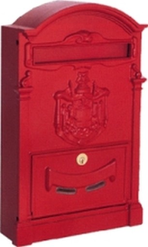 CASSETTE LETTERA POSTALI RESIDENCE ROSSE