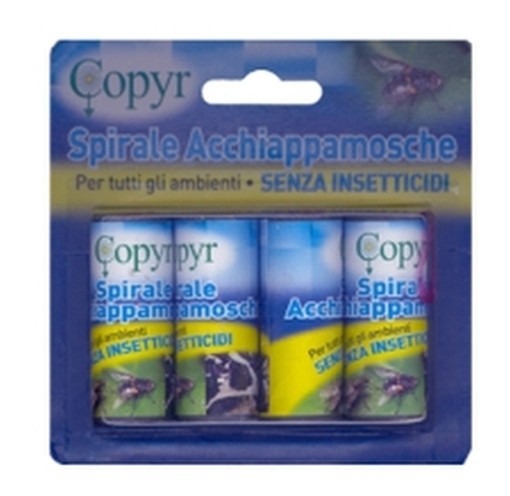 BLISTER 24-CATTURA MOSCHE ADESIVO COPYR 4PZ