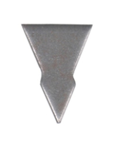 PEZZI 100-CUNEI METALLO MM.30 X 3