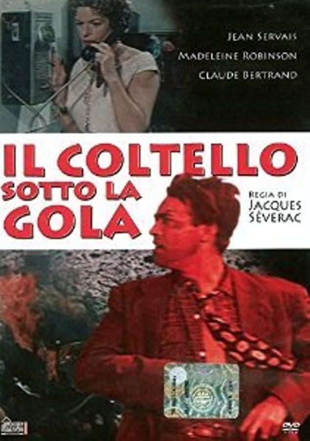Il Coltello Sotto La Gola, Servais - DVD come Nuovo