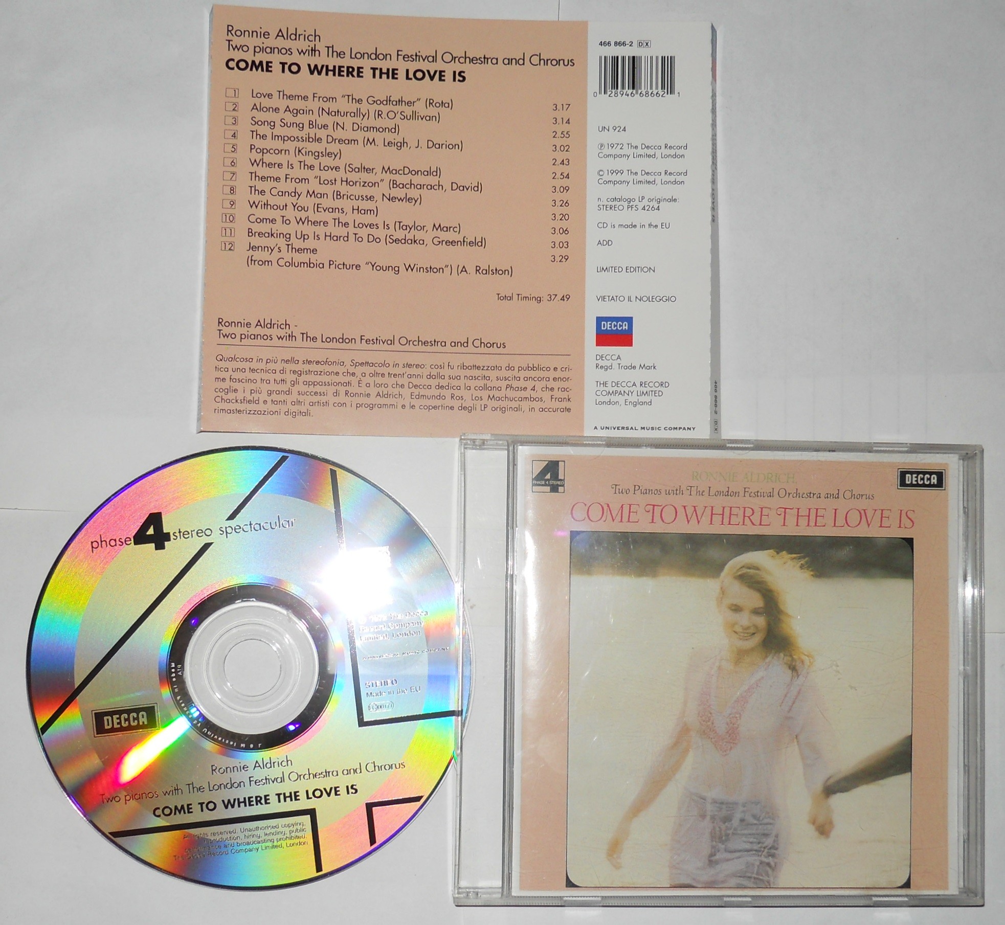 Ronnie Aldrich - Come To Where The Love Is
