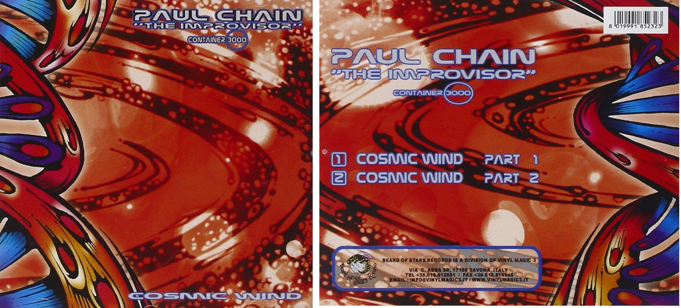 Paul Chain  - Cosmic Wind