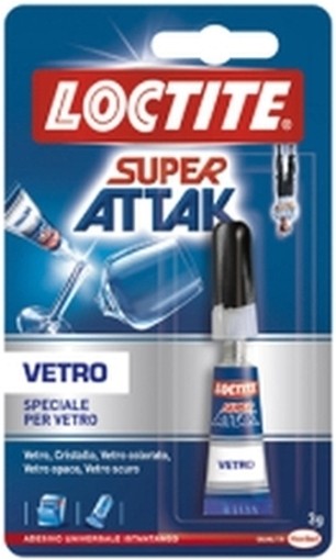 PEZZI 24-COLLA SUPER ATTAK VETRO G.3