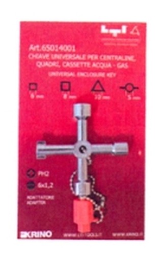 CHIAVI UNIVERSALI ARMADI ACQUA GAS