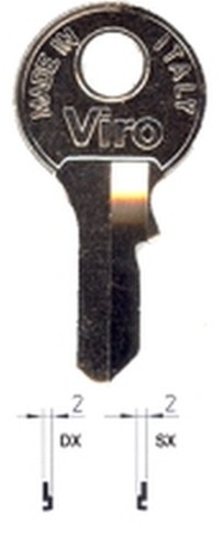 PEZZI 50-CHIAVI VIRO 010.2 SX