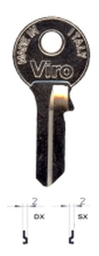 PEZZI 50-CHIAVI VIRO 011.1 DX