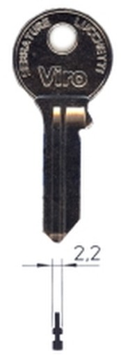 PEZZI 100-CHIAVI VIRO 080 DX-SX