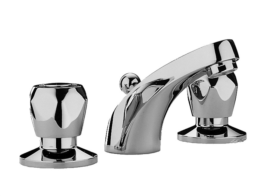 DANUBIO Batteria lavabo Scarico Automatico 1" bocca Olimpia