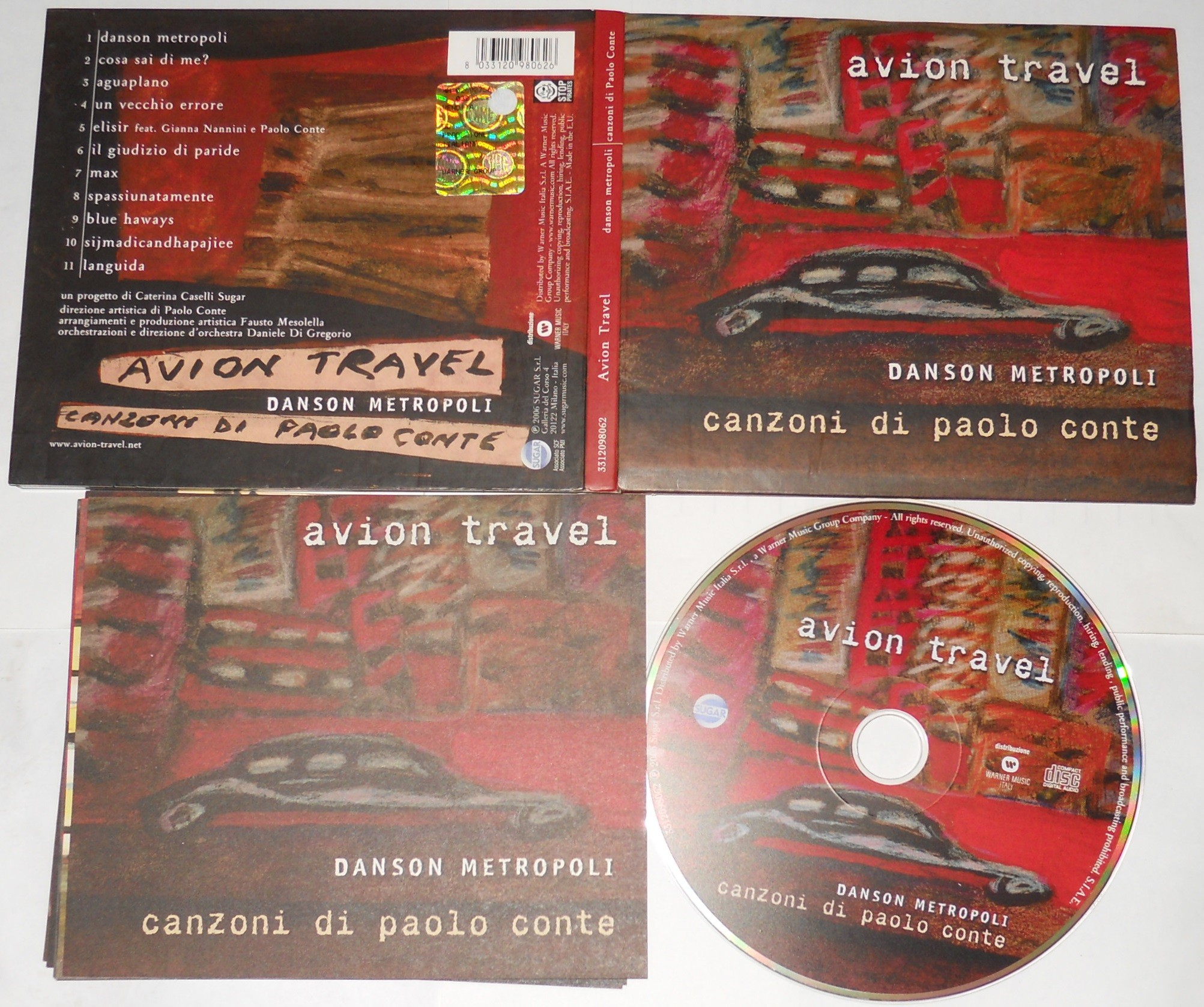 Avion Travel - Danson Metropoli (Canzoni di Paolo Conte)