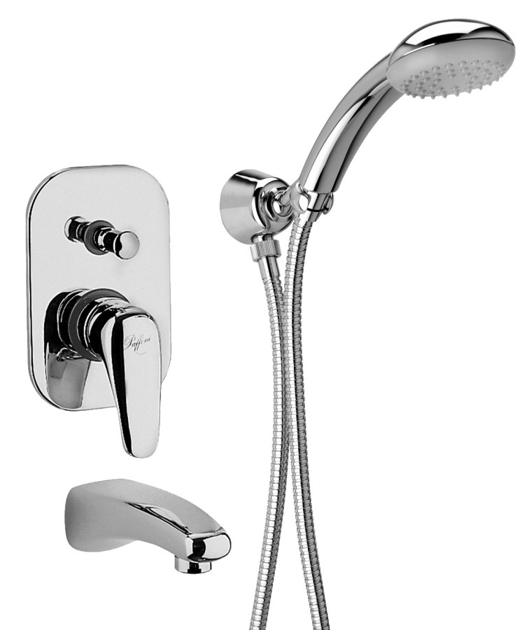 DENVER Gruppo incasso con deviatore + bocca/duplex N