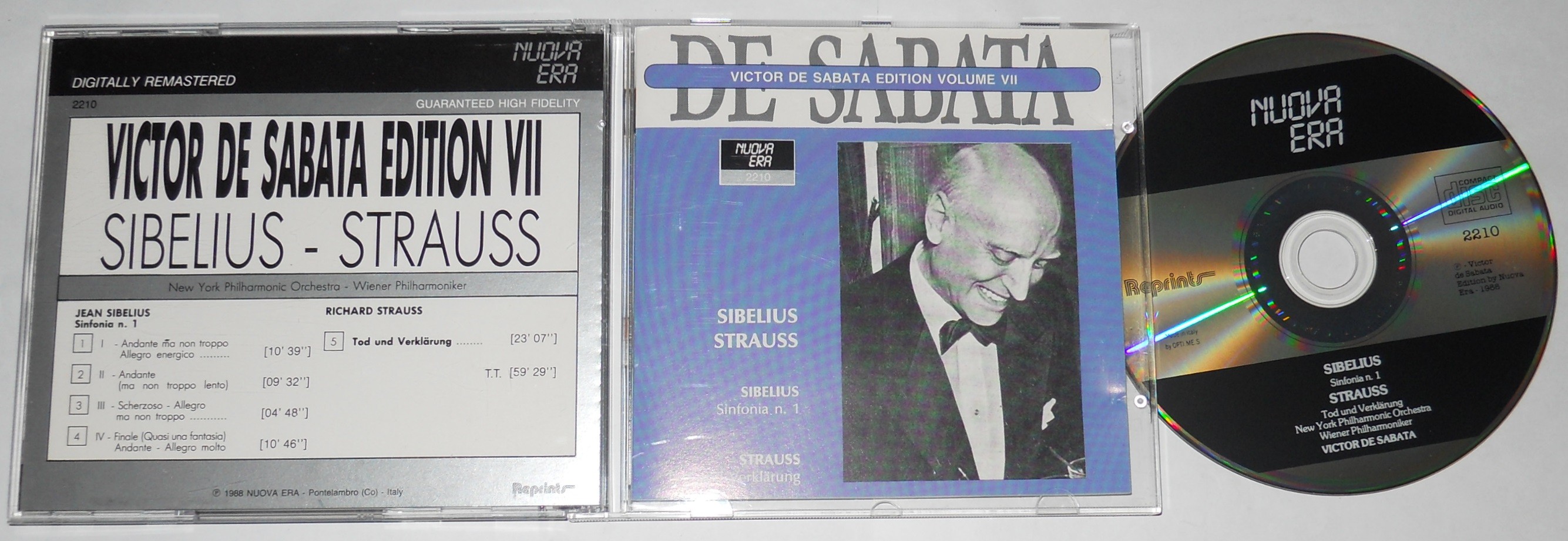 VICTOR DE SABATA EDITION VOLUME VII 