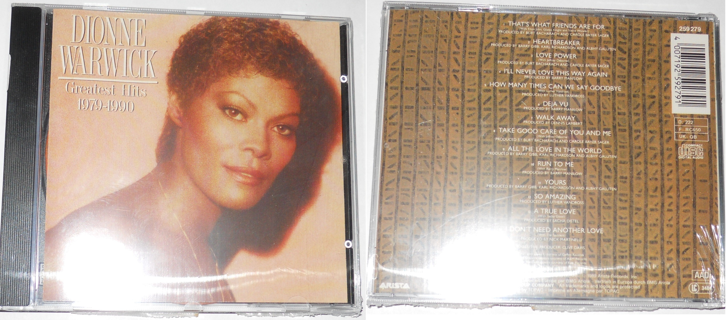 Dionne Warwick - Greatest Hits 1979-90 