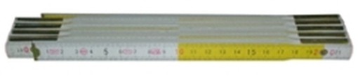 PEZZI 12-DOPPIMETRI LEGNO 5/BG BICOLORE