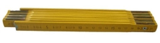 PEZZI 12-DOPPIMETRI LEGNO 5/E GIALLO