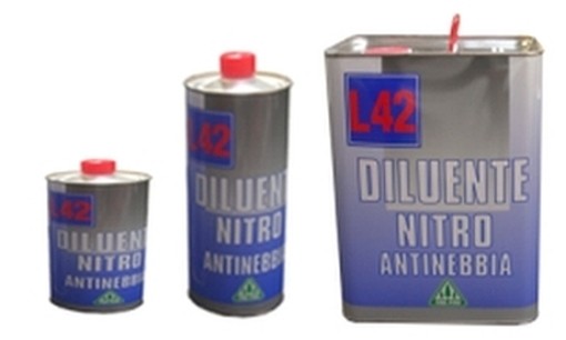 PEZZI 40-DILUENTE NITRO ANTINEBBIA L42 LT.0,5