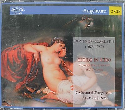 DOMENICO SCARLATTI - TETIDE IN SCIRO - 2 CD NUOVO E SIGILLATO