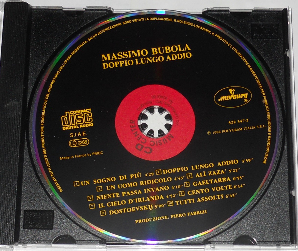 Massimo Bubola - Doppio lungo addio