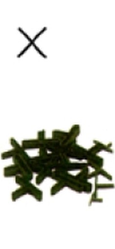 PEZZI 250-DISTANZIATORI X PIASTRELLE X4 MM.4