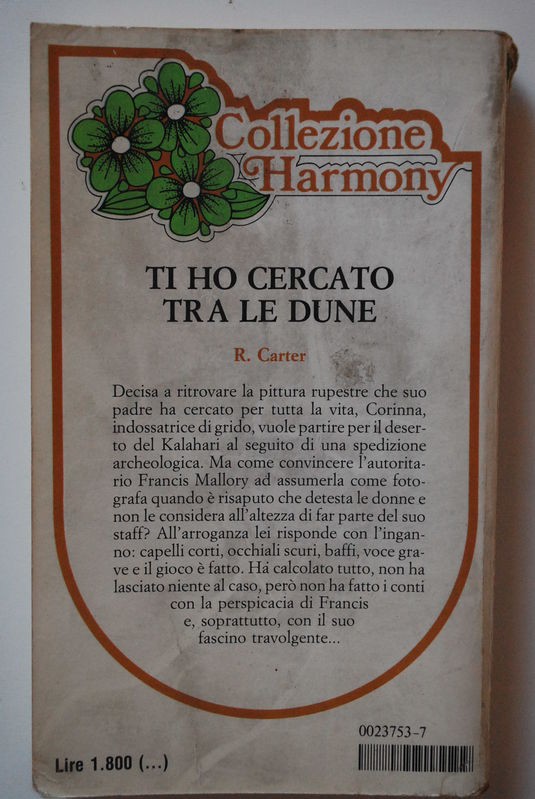 Ti ho cercato tra le dune