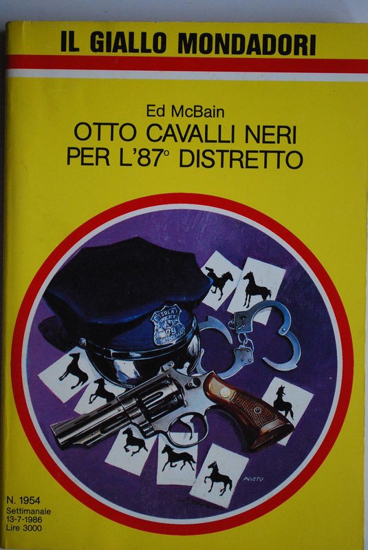 Otto cavalli neri per l'87° Distretto