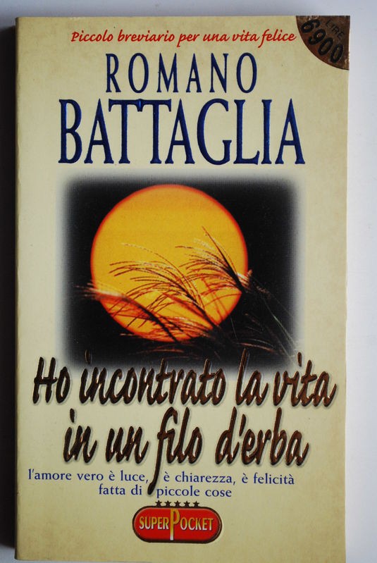 Ho incontrato la vita in un filo d'erba