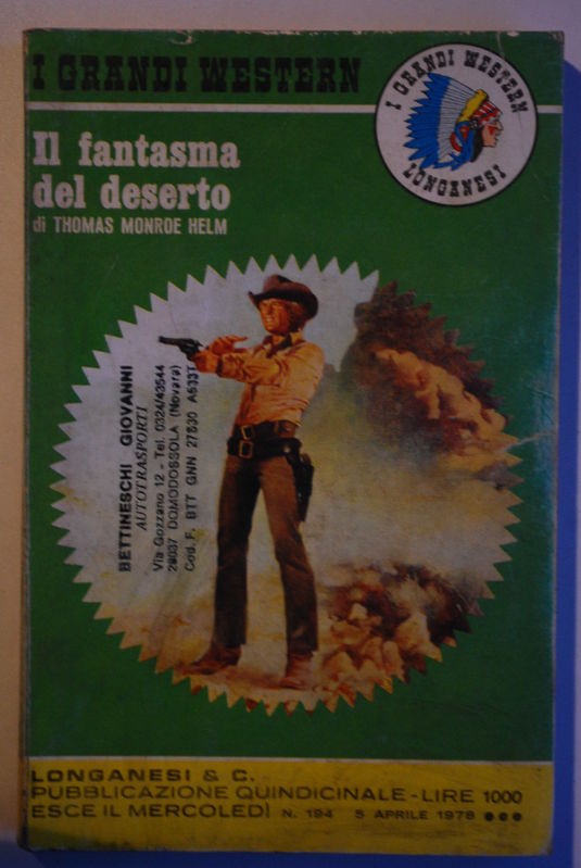 I grandi western: Il fantasma del deserto