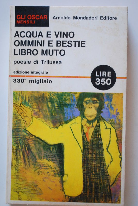 Acqua e vino, Ommini e bestie, Libro muto