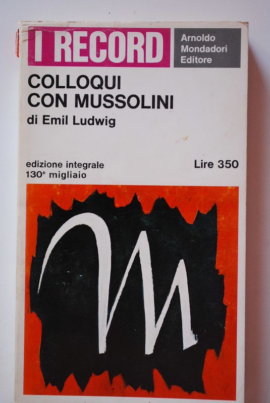 Colloqui con Mussolini