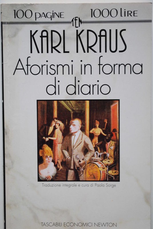 Aforismi in forma di diario