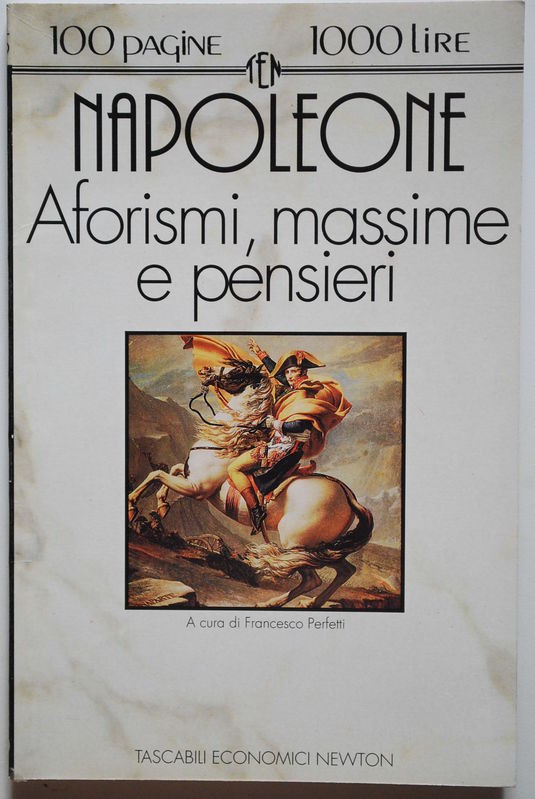 Aforismi , massime e pensieri Napoleone