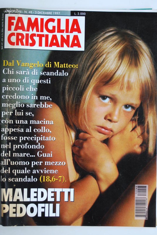Famiglia cristiana - Maledetti pedofili