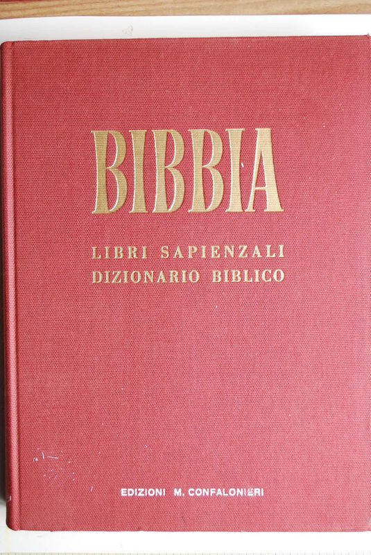 Bibbia Libri Sapienzali Dizionario Biblico