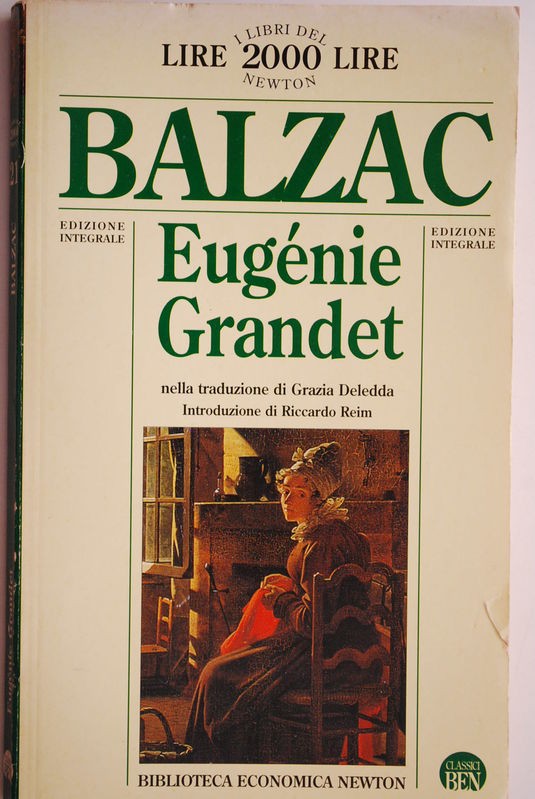 Eugénie Grandet (nella traduzione di Grazia Deledda)