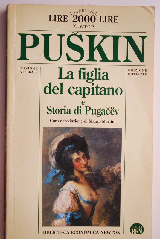 La figlia del capitano e storia di Pugacev