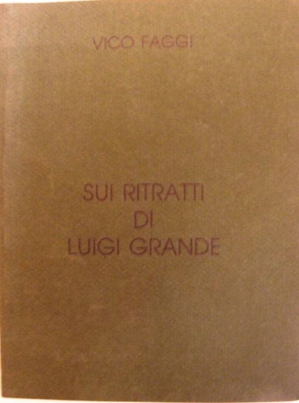 Sui ritratti di Luigi Grande