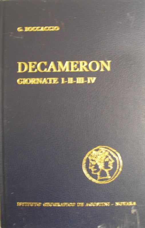 Decameron-giornate I-II-III-IV