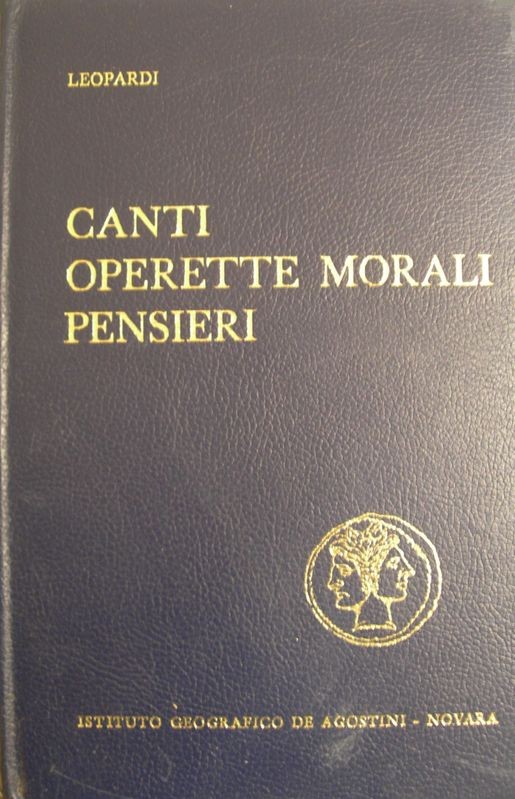 Canti-Operette morali-Pensieri