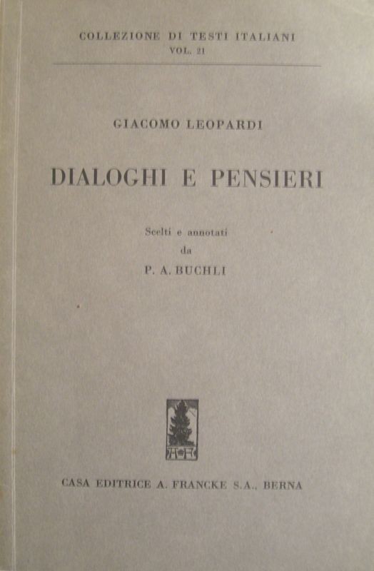 Dialoghi e pensieri