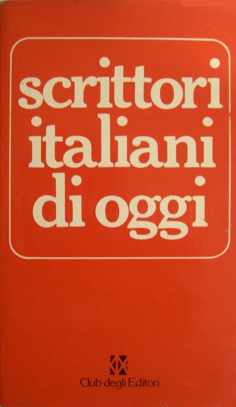 Scrittori italiani di oggi