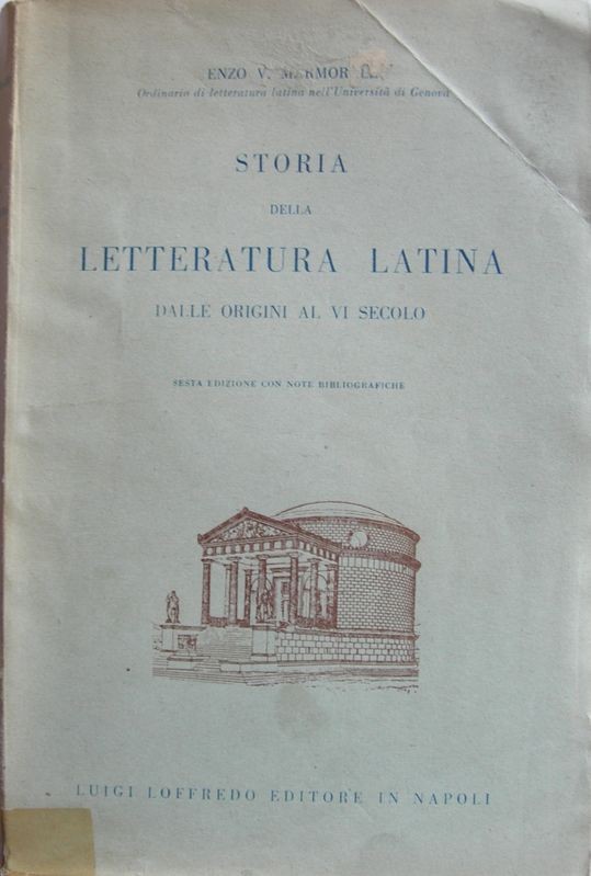 Storia della letteratura latina - Dalle origini al VI secolo