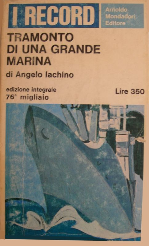Tramonto di una grande marina