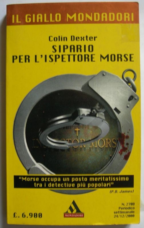 Sipario per l'ispettore Morse