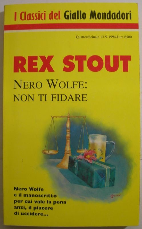 Nero Wolfe: non ti fidare
