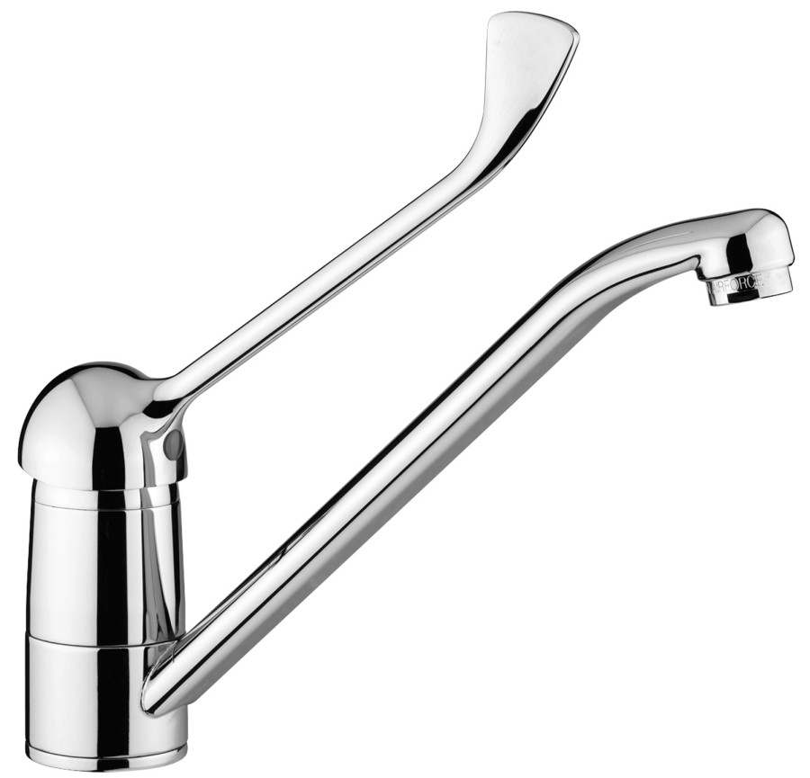 DUEMILA Miscelatore lavello monoforo con tubo l/clinica