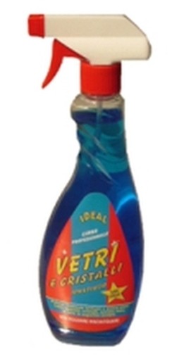 PEZZI 12-DETERGENTE IDEAL VETRI ML.750